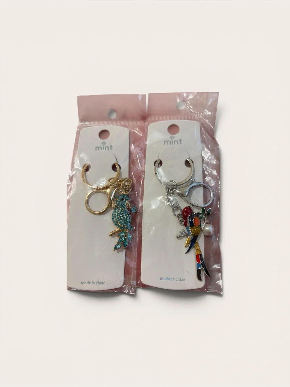 Mint Assorted Key Chains -1pcs $16 , 2 pcs$  14 , 3 pcs $ 12.